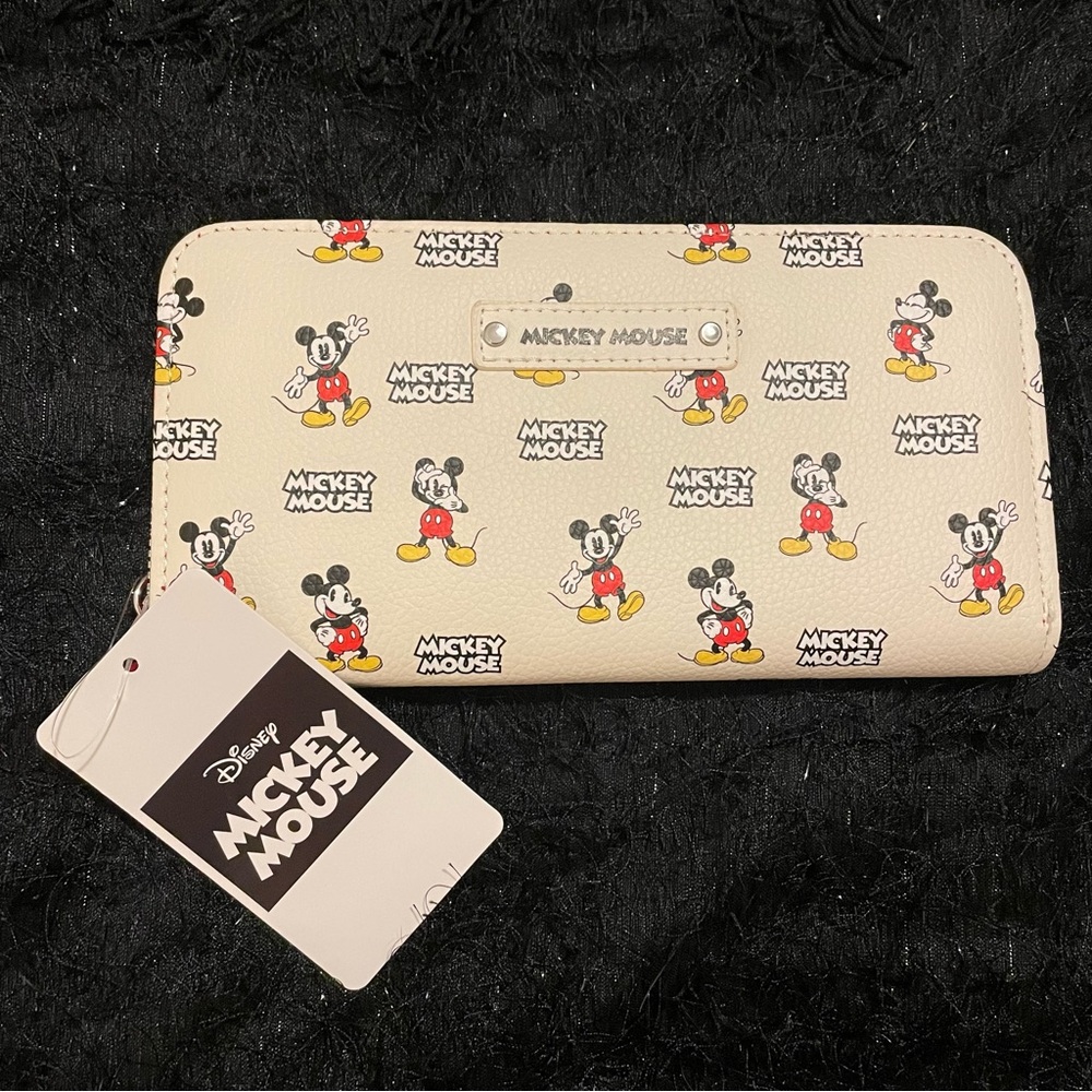 Mickey Mouse zip around wallet
